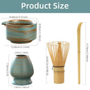 Coffret cadeau Matcha japonais, bol Matcha pour cérémonie du thé, fouet en bambou, broyeur, brosses, porte-outils pour le thé, accessoires pour le thé