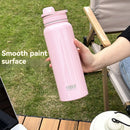 Bouteille isotherme TYESO pour voiture, gourde isolée, gobelet à eau pour les sports de plein air, les voyages, flacons sous vide, tasse thermique en acier inoxydable