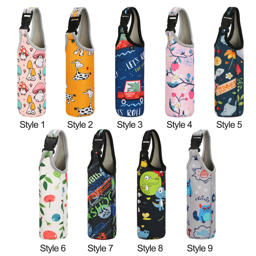Sac de Transport Isotherme pour Gourde – Housse de Protection avec Bandoulière