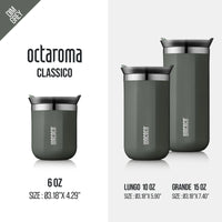 Gourde WACACO isotherme en acier inoxydable à double paroi avec couvercle