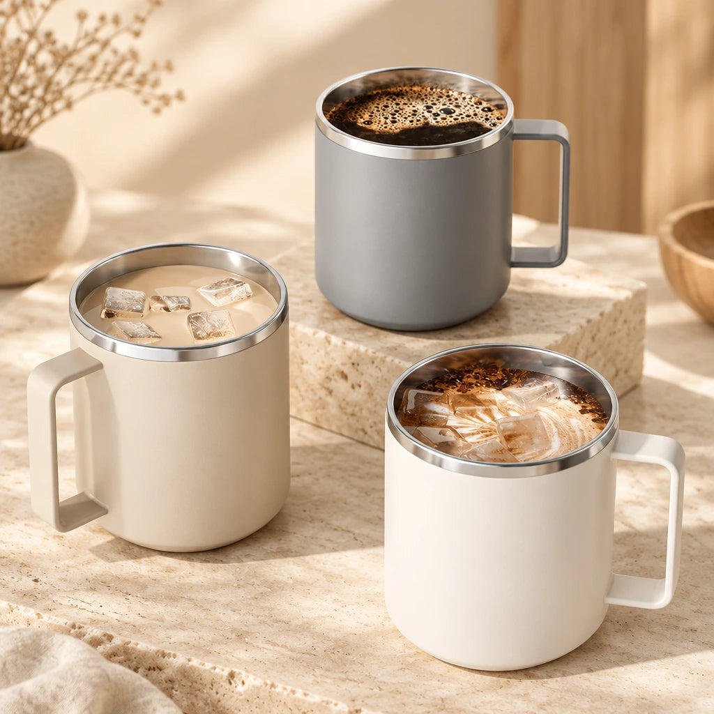 Mug isotherme inox SEVE avec poignée
