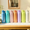 Bouteille isotherme TYESO pour voiture, gourde isolée, gobelet à eau pour les sports de plein air, les voyages, flacons sous vide, tasse thermique en acier inoxydable