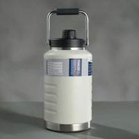 Gourde XXL Isotherme 2L – Grande Capacité en Acier Inoxydable pour Randonnée, Camping, Van Life & Sport