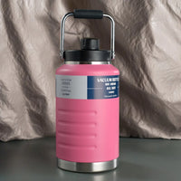 Gourde XXL Isotherme 2L – Grande Capacité en Acier Inoxydable pour Randonnée, Camping, Van Life & Sport