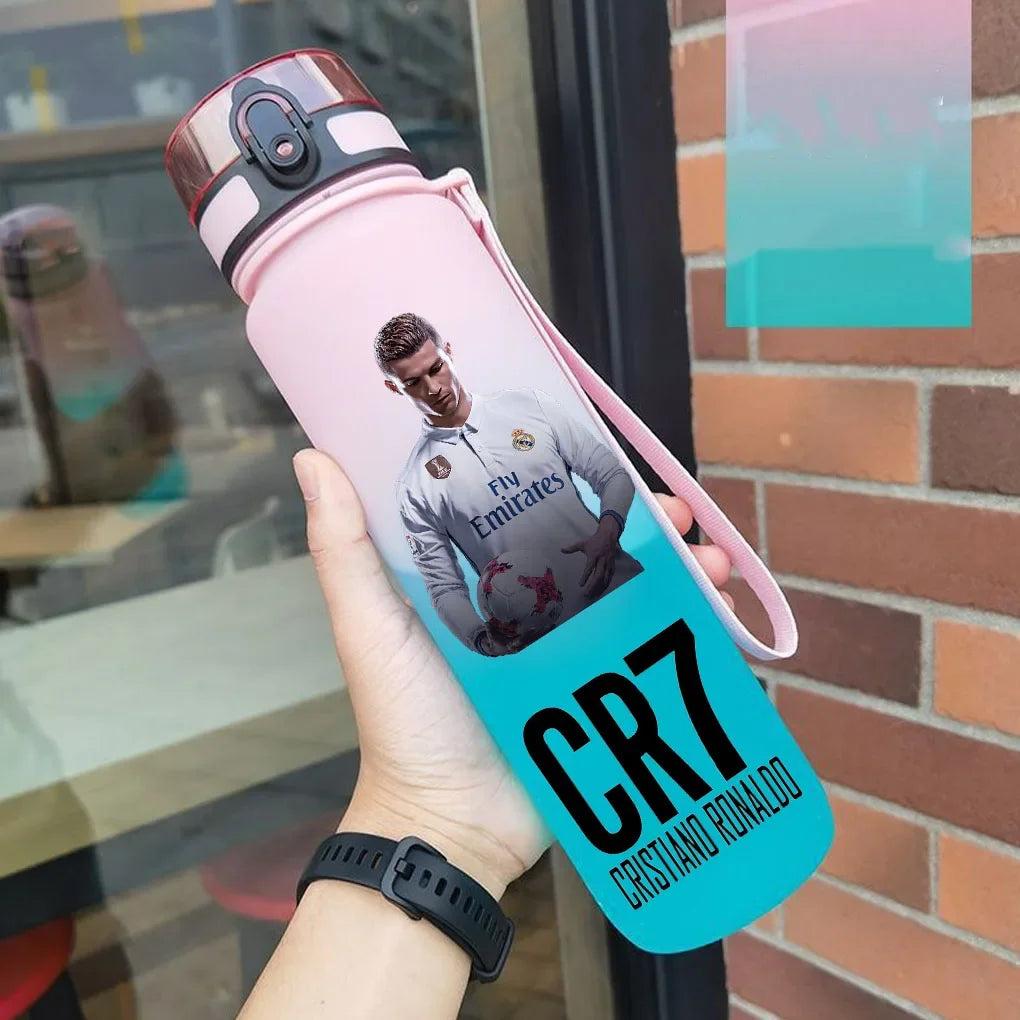 Gourde CR7 Cristiano Ronaldo 750 ml | Différents Coloris | Idée Cadeau Noël, Anniversaire & Rentrée Scolaire