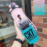 Gourde CR7 Cristiano Ronaldo 750 ml | Différents Coloris | Idée Cadeau Noël, Anniversaire & Rentrée Scolaire