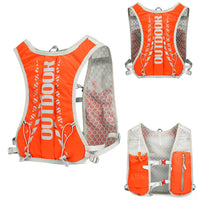 Gilet hydratation running VEXA – vue produit 24 – Nova Gourde