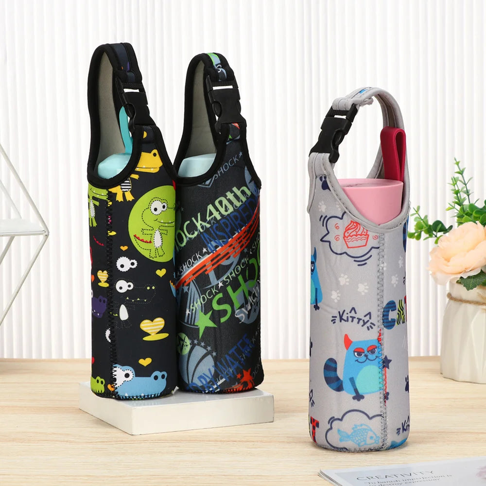 Sac de Transport Isotherme pour Gourde – Housse de Protection avec Bandoulière