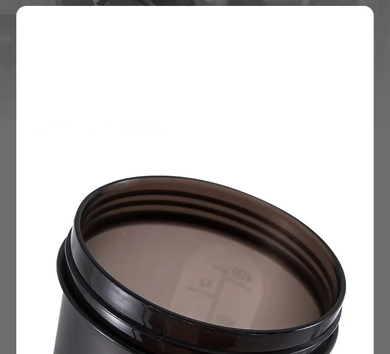 Bouteilles Shaker de 400ML, mélangeur de poudre de protéines, tasses d'eau de Sport, Fitness, salle de sport, tasse de boisson en plastique Portable pour l'extérieur