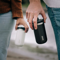 Gourde WACACO isotherme en acier inoxydable à double paroi avec couvercle