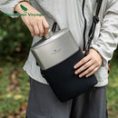 Gourde Titanium 1,4 L Ultra Légère Antifuite | Idée Cadeau Noël & Anniversaire