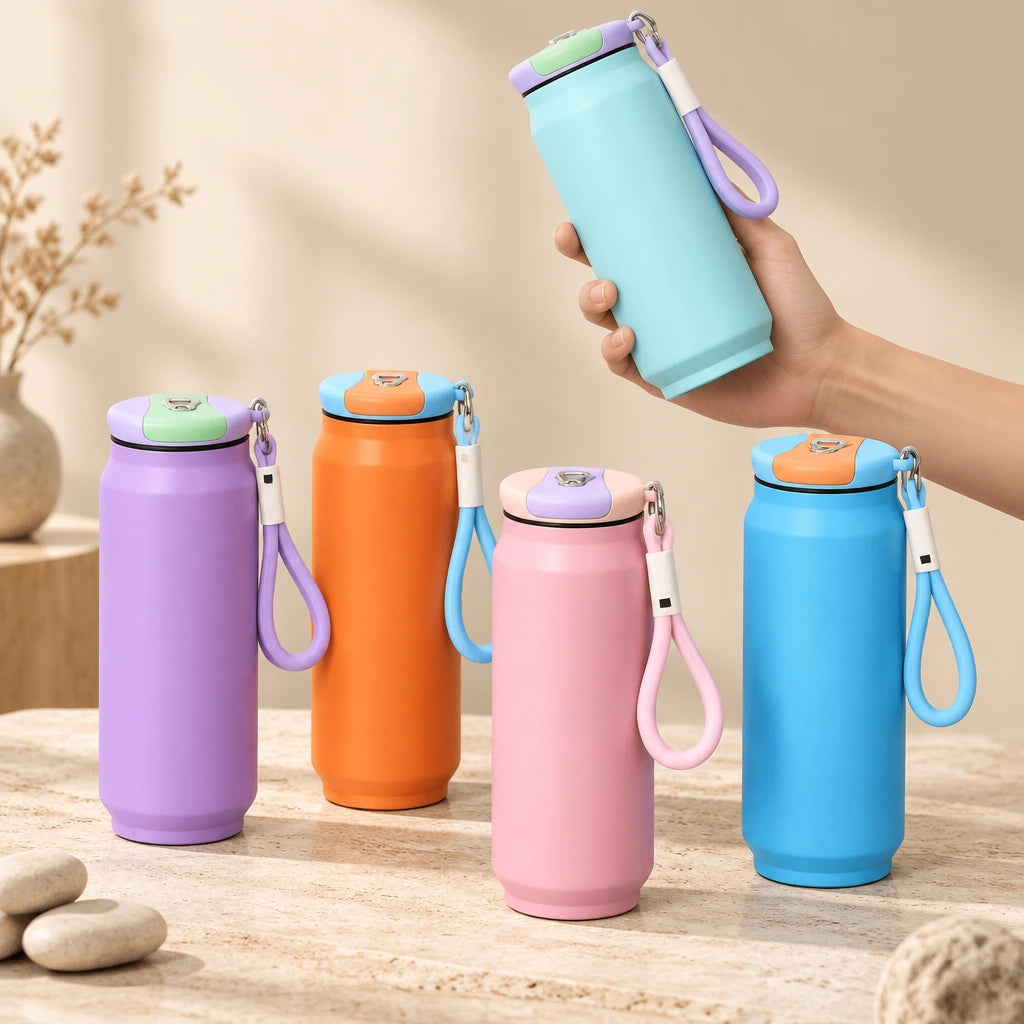 Gourde isotherme SODA 500 ml avec bandoulière