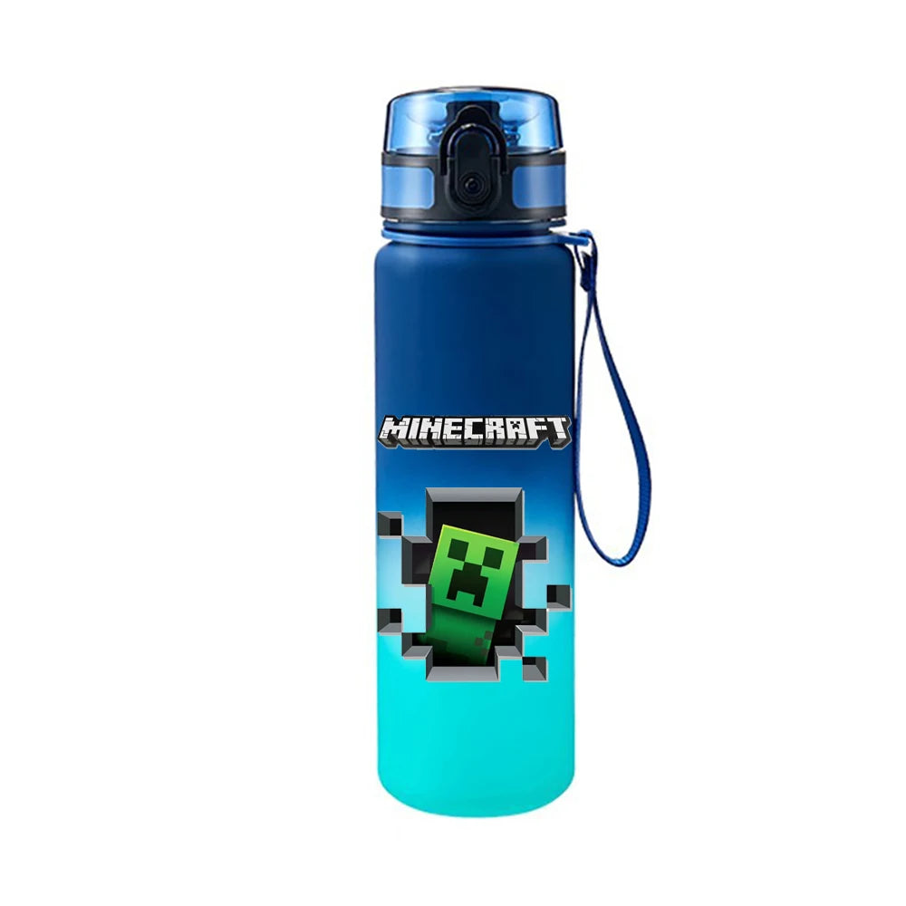 Gourde Minecraft® 650 ml Enfant & Ado | Idée Cadeau Noël, Anniversaire & Rentrée Scolaire