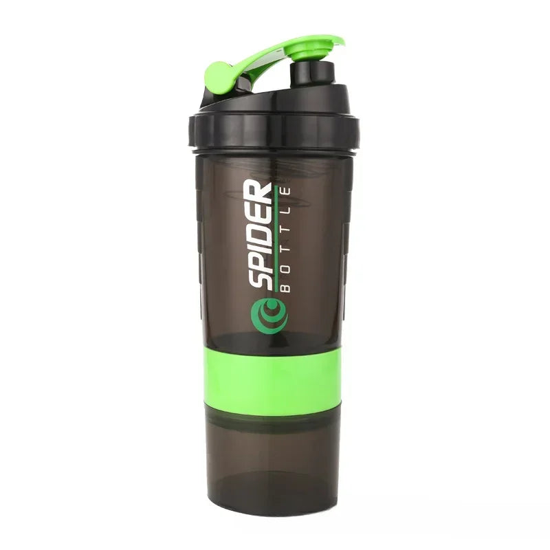 Shaker à protéines VITA – 650 ml avec compartiment de rangement
