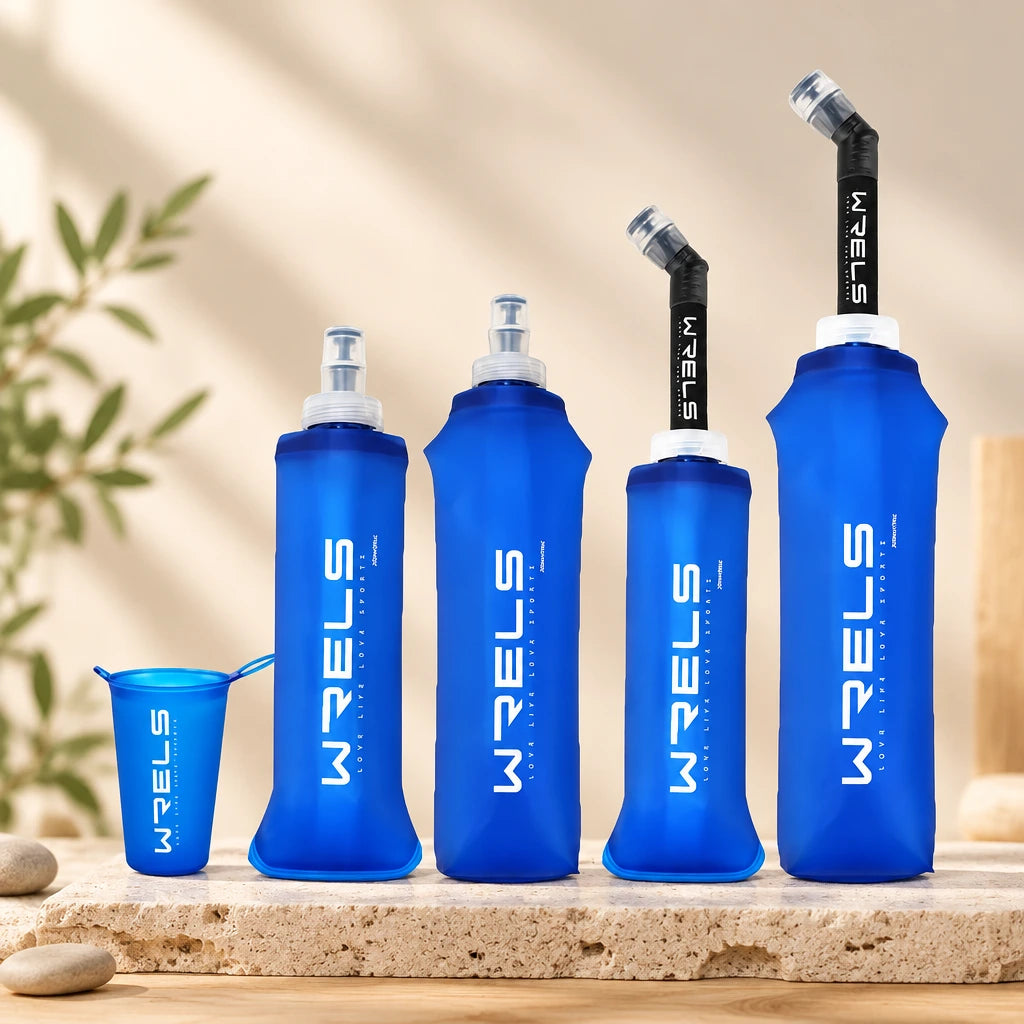Flasque souple running BLUE – 150, 250 ou 500 ml