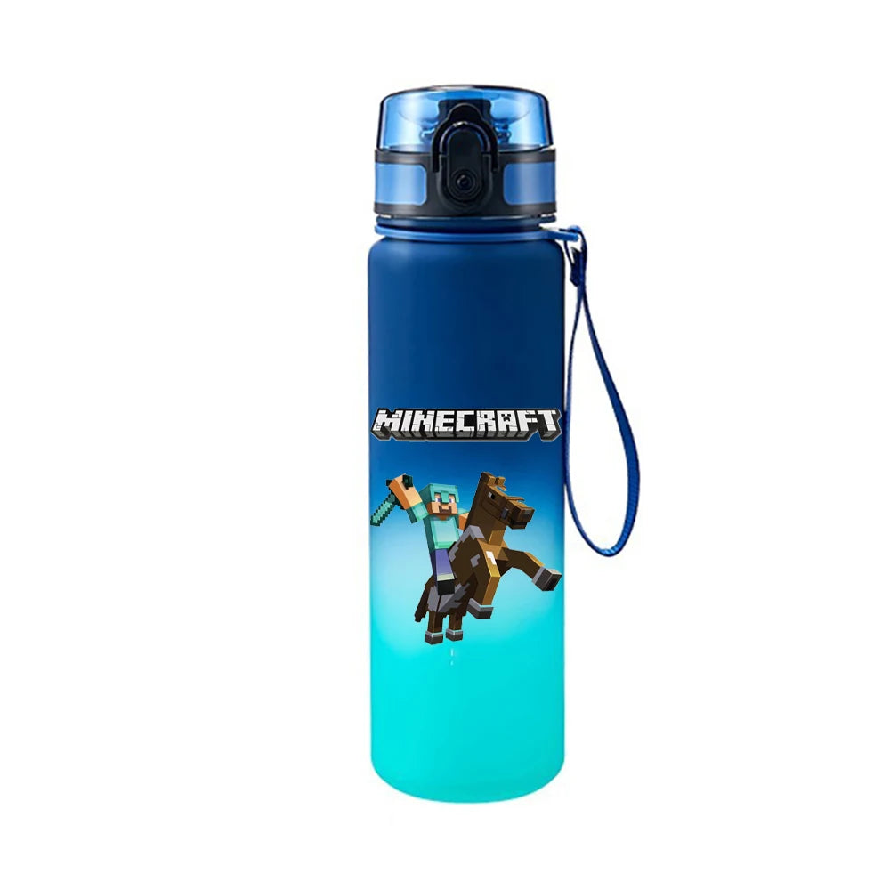 Gourde Minecraft® 650 ml Enfant & Ado | Idée Cadeau Noël, Anniversaire & Rentrée Scolaire