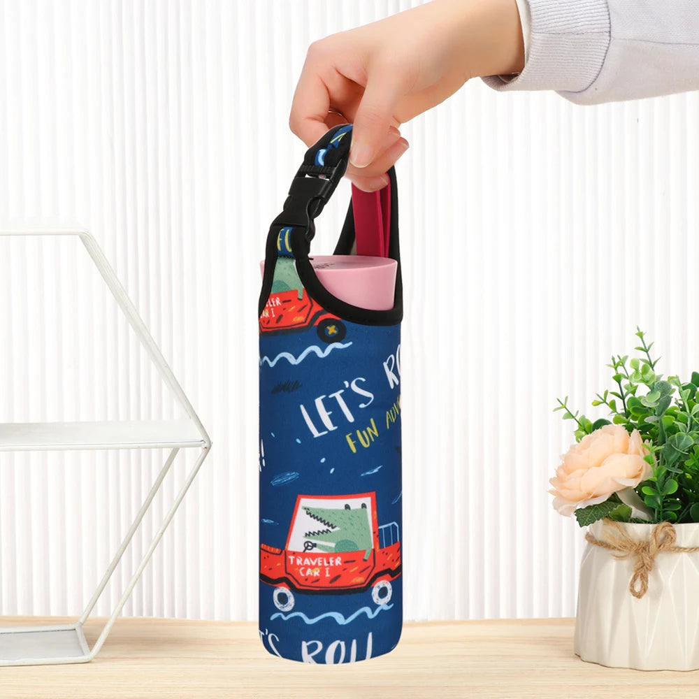 Sac de Transport Isotherme pour Gourde – Housse de Protection avec Bandoulière