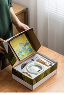 Coffret cadeau - Ensemble Matcha japonais, bol Matcha, outil de pointe de thé, support à moustaches Matcha, 4/7 pièces