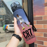 Gourde CR7 Cristiano Ronaldo 750 ml | Différents Coloris | Idée Cadeau Noël, Anniversaire & Rentrée Scolaire