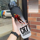 Gourde CR7 Cristiano Ronaldo 750 ml | Différents Coloris | Idée Cadeau Noël, Anniversaire & Rentrée Scolaire