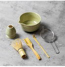 Coffret cadeau - Ensemble de cérémonie du thé japonais Matcha 4/5/6/7 pièces, bol en céramique Chawan, fouet en bambou et cuillère à thé, kit d'outils Matcha pour les amateurs de thé