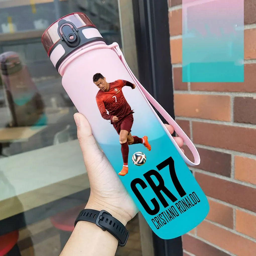 Gourde CR7 Cristiano Ronaldo 750 ml | Différents Coloris | Idée Cadeau Noël, Anniversaire & Rentrée Scolaire