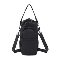 Sac de bouteille d'eau Portable avec sangle réglable, tasses thermiques, housse de protection isolée, poche pour téléphone, sac de voyage pour Sports de plein air
