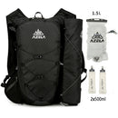 Sac de running trail 2.5 L ultra-léger avec gilet d'hydratation respirant – Compatible poche à eau 1,5 L et gourdes souples 500 ml – Sac de course à pied, trail, marathon, randonnée, jogging et vélo