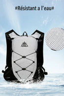 Sac de running trail 2.5 L ultra-léger avec gilet d'hydratation respirant – Compatible poche à eau 1,5 L et gourdes souples 500 ml – Sac de course à pied, trail, marathon, randonnée, jogging et vélo