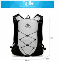 Sac de running trail 2.5 L ultra-léger avec gilet d'hydratation respirant – Compatible poche à eau 1,5 L et gourdes souples 500 ml – Sac de course à pied, trail, marathon, randonnée, jogging et vélo