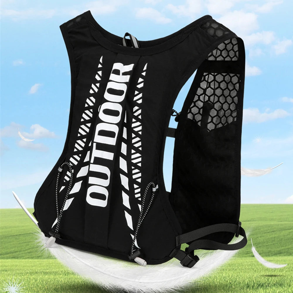 Gilet hydratation running VEXA – vue produit 19 – Nova Gourde