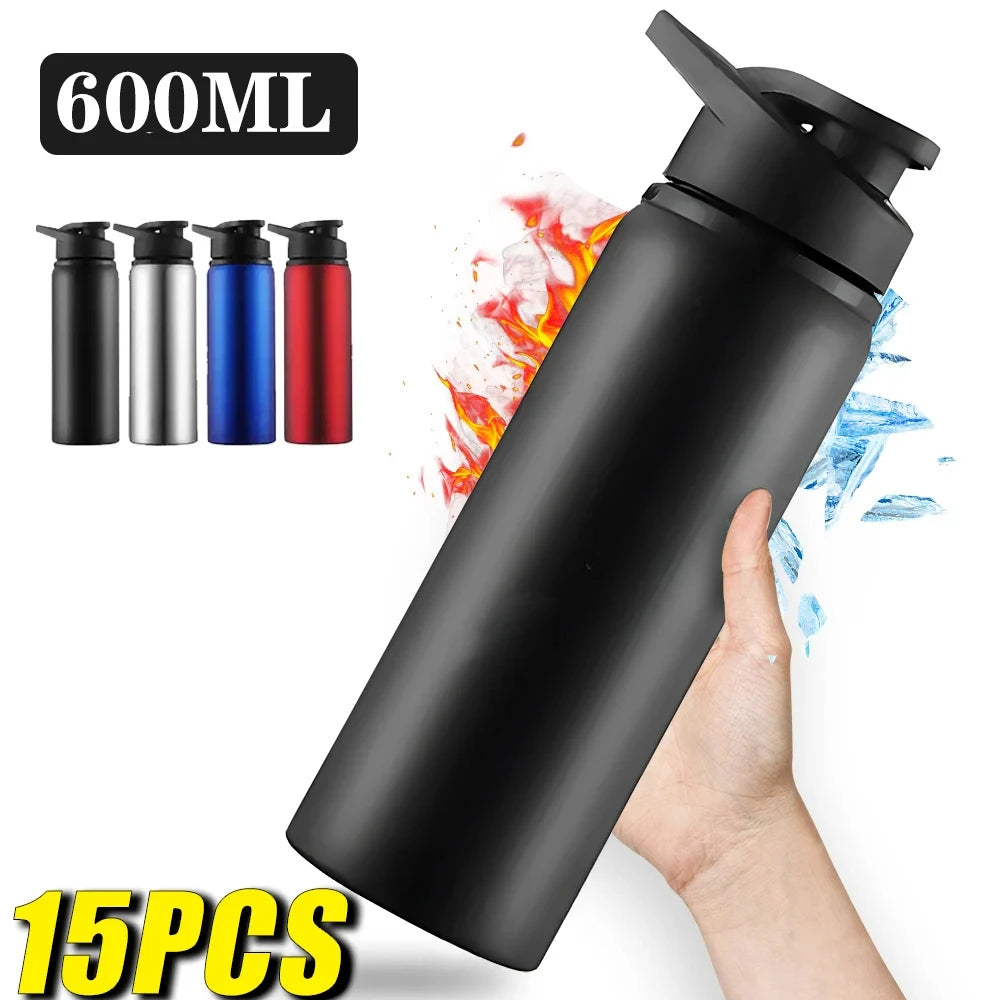 Gourde en acier inoxydable vélo bouteille d'eau - sport voyage