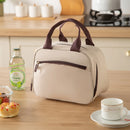 Sac isolé à la mode, sac à déjeuner, sac à Bento, porte une boîte à déjeuner pour travailler ou l'école, sac à main, sac isolé en aluminium épais