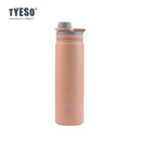 Bouteille isotherme TYESO pour voiture, gourde isolée, gobelet à eau pour les sports de plein air, les voyages, flacons sous vide, tasse thermique en acier inoxydable
