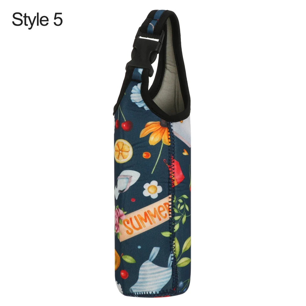 Sac de Transport Isotherme pour Gourde – Housse de Protection avec Bandoulière
