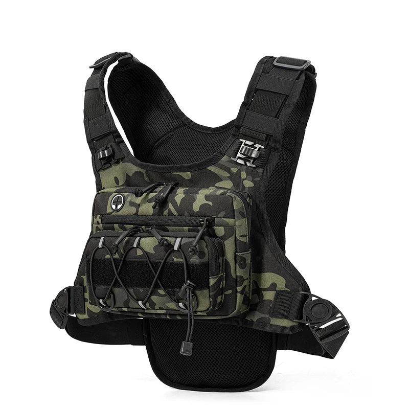 Gilet d'hydratation sport avec poche à eau – Sac de running, trail, marathon, vélo, randonnée et camping