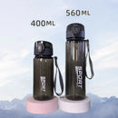 Bouteille d'Eau Portable Sans BPA, de Haute Qualité, pour Randonnée, 400ml, 560ml