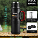 Gourde Thermos avec Gobelet Intégré – Multi-Capacité pour Sport, Randonnée, Camping et Van Life