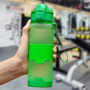 Gourde Shaker Protéines ZORRI – Sans BPA, Écologique, pour Fitness, Musculation, Randonnée et Sport