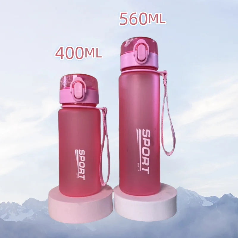 Bouteille d'Eau Portable Sans BPA, de Haute Qualité, pour Randonnée, 400ml, 560ml