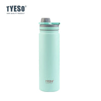 Bouteille isotherme TYESO pour voiture, gourde isolée, gobelet à eau pour les sports de plein air, les voyages, flacons sous vide, tasse thermique en acier inoxydable