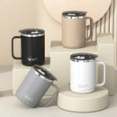 Gourde Thermos 500 ml avec Poignée – Café, Thé & Matcha | Idée Cadeau Homme Noël & Anniversaire
