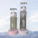Bouteille d'Eau Portable Sans BPA, de Haute Qualité, pour Randonnée, 400ml, 560ml