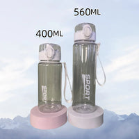 Bouteille d'Eau Portable Sans BPA, de Haute Qualité, pour Randonnée, 400ml, 560ml