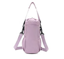 Sac de bouteille d'eau Portable avec sangle réglable, tasses thermiques, housse de protection isolée, poche pour téléphone, sac de voyage pour Sports de plein air