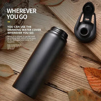 Gourde en acier inoxydable vélo bouteille d'eau - sport voyage