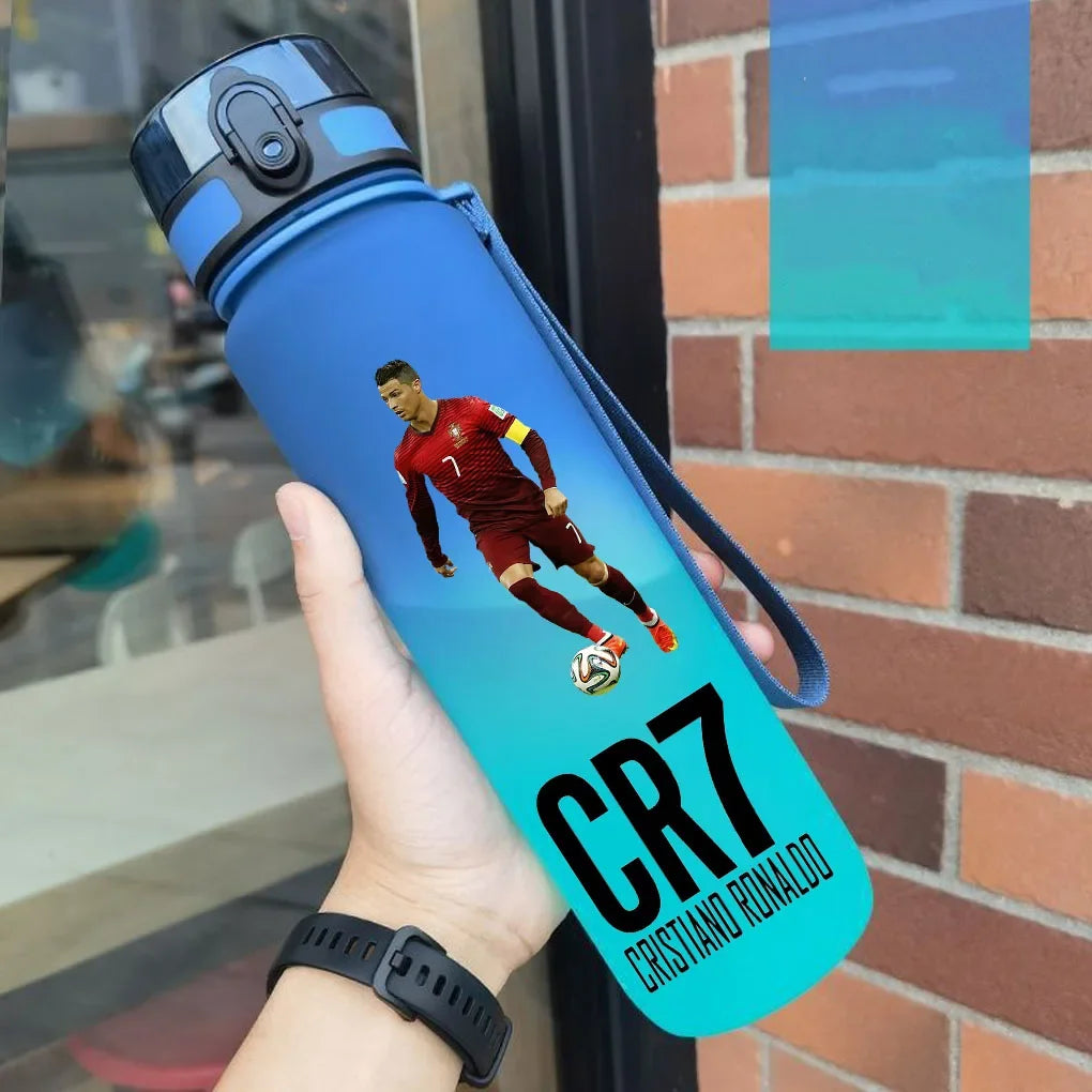 Gourde CR7 Cristiano Ronaldo 750 ml | Différents Coloris | Idée Cadeau Noël, Anniversaire & Rentrée Scolaire