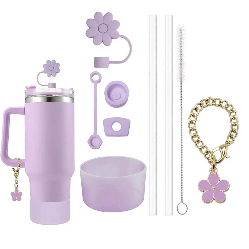 Accessoires Set KITTY Violet Gourde