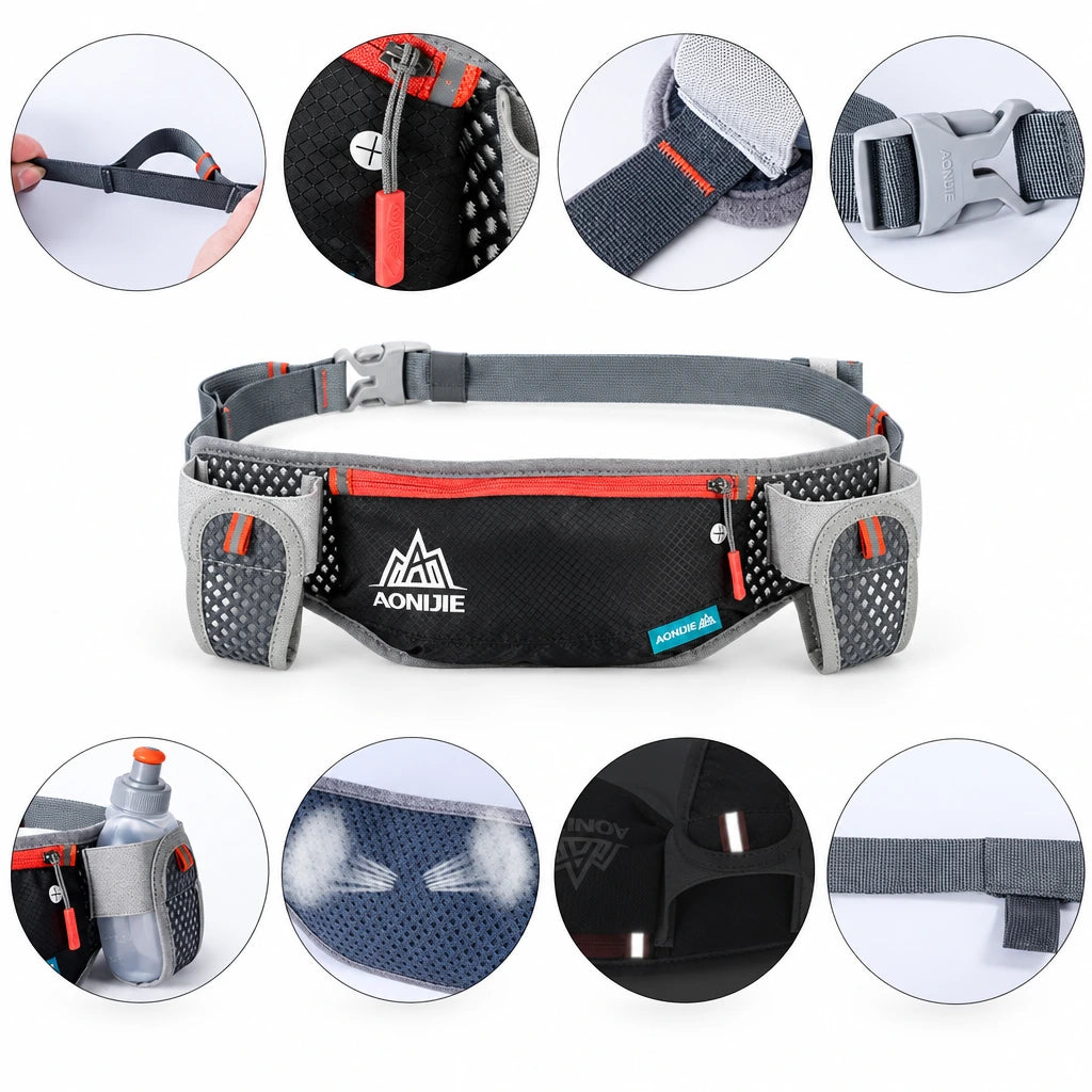 Ceinture hydratation RUXA – vue produit 5 – Nova Gourde