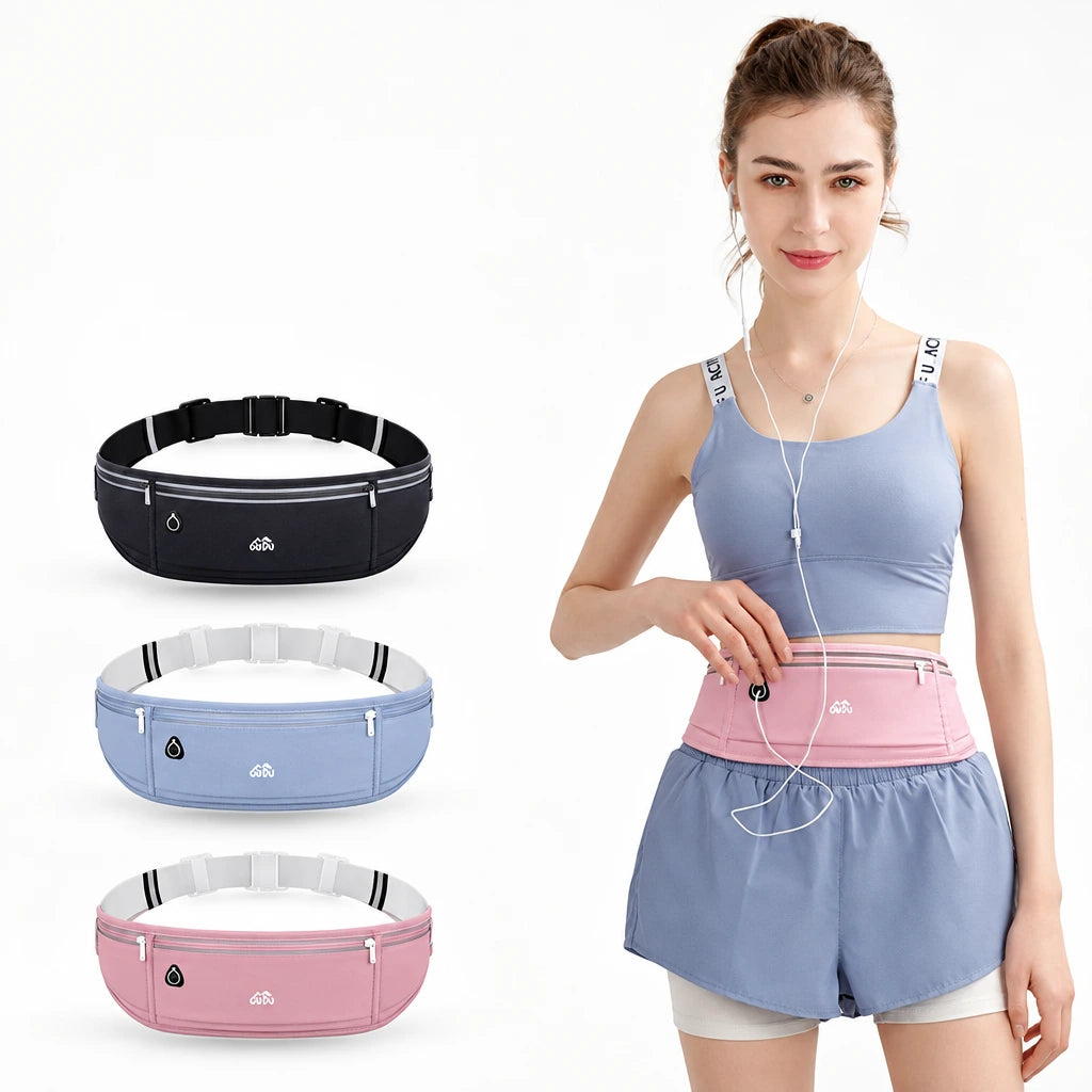 Ceinture running PIXA – vue produit 2 – Nova Gourde